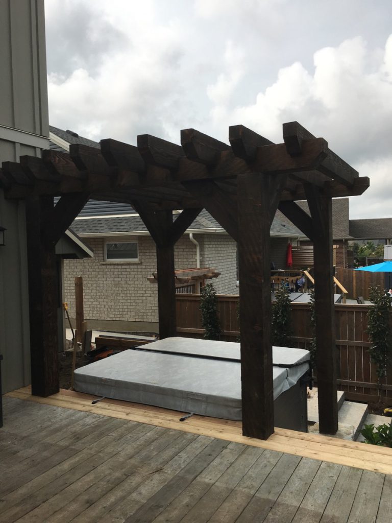 SJ Timber kit pergola