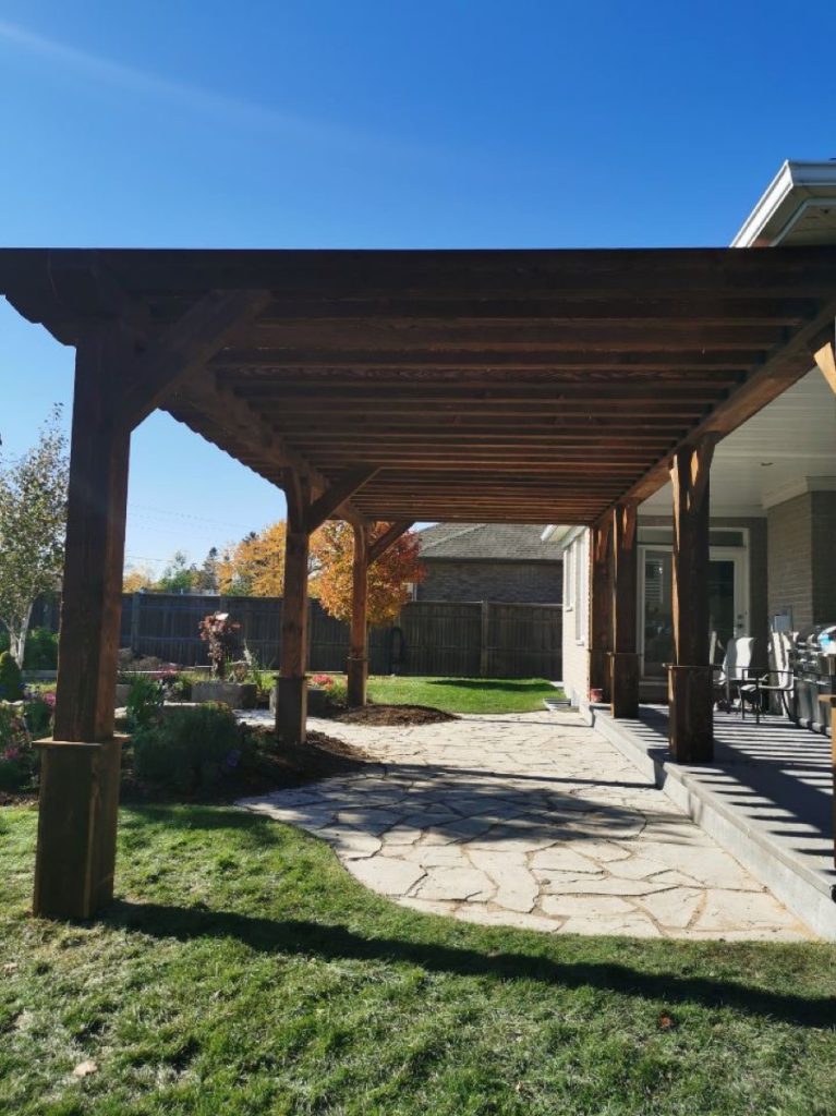 SJ Timber kit pergola