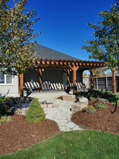 SJ Timber kit pergola