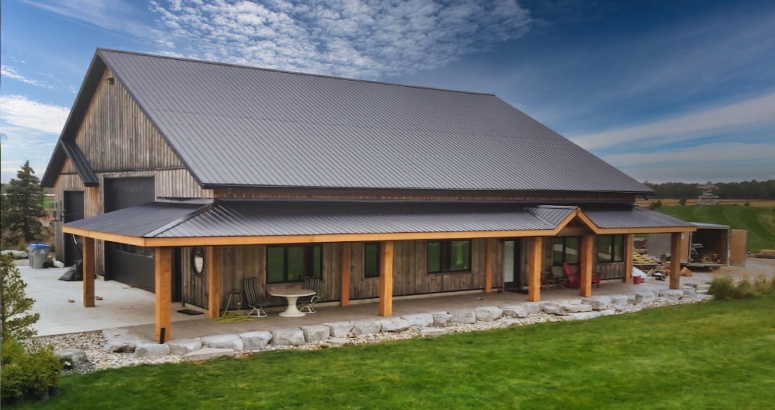 Ontario CUSTOM TIMBER HOME ACCENTS SJ Timber Kits & Structures